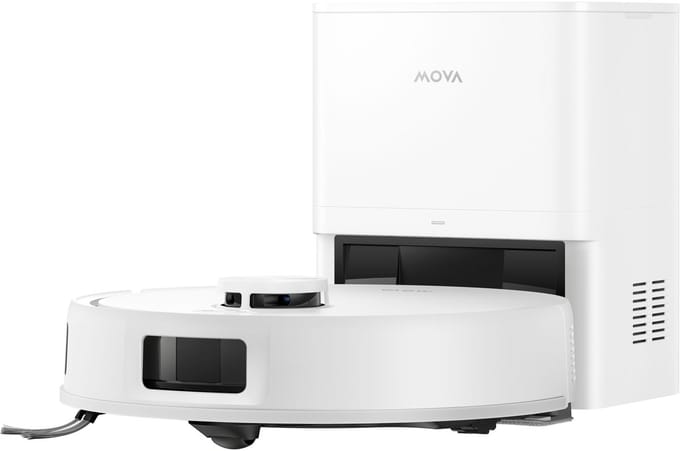 MOVA – E20S Pro Plus – Robot stofzuiger en dweil – 13.000 Pa – Auto-leeg