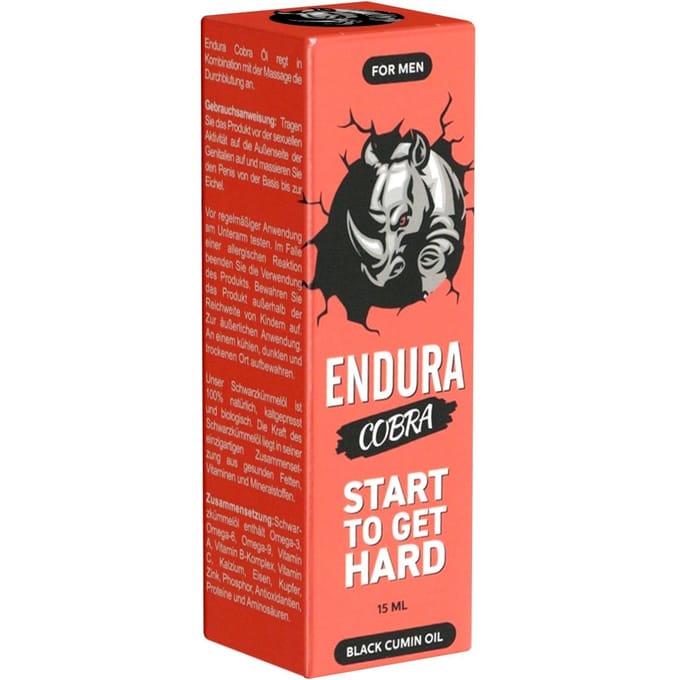 Endura Cobra Cumin Oil - Start to Get Hard - Betere Erecties