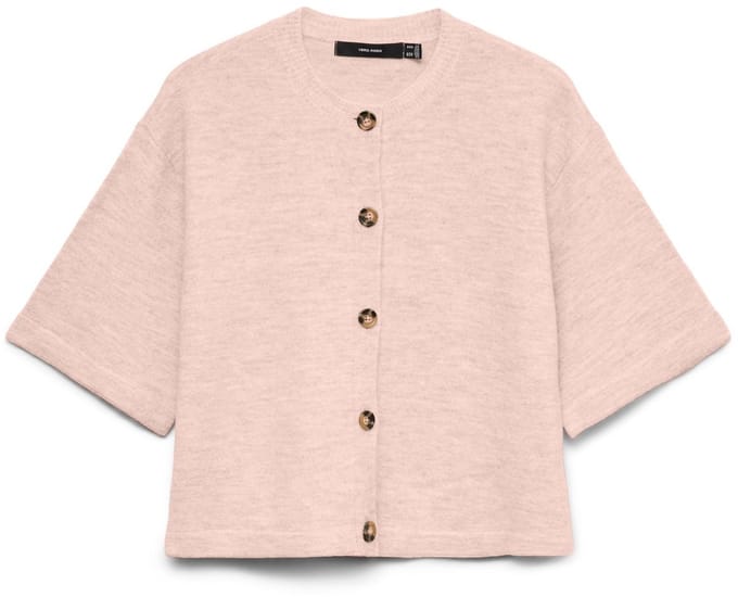 VERO MODA - VMLEFILE 2/4 O-NECK BUTTON CARDIGAN - Dames - Cardigans