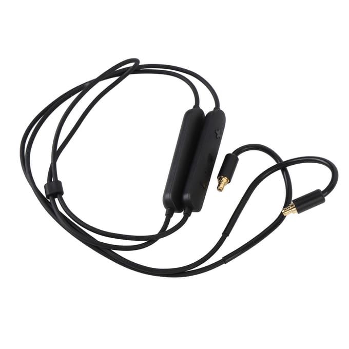Bluetooth Draadloze Adapter Kabel Vervanging Oplaadbaar met Microfoon Controller voor IE100 Pro black