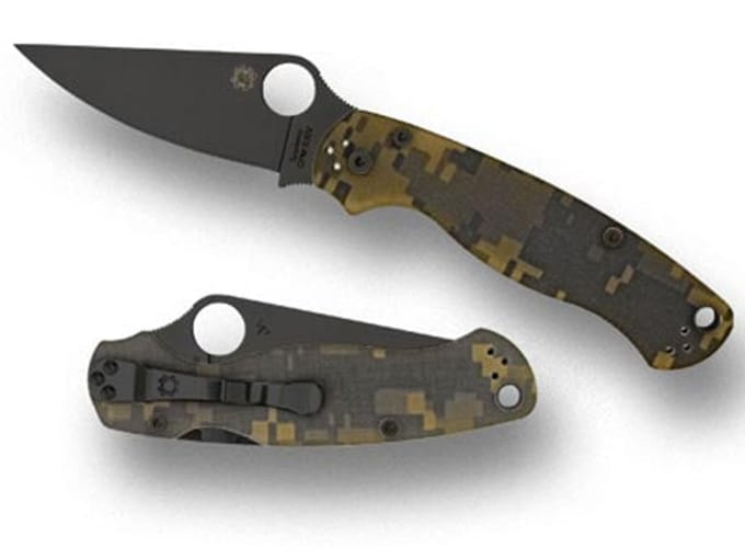 Spyderco Zakmes Paramilitary 2 Camouflage / Black CPM S30V PE