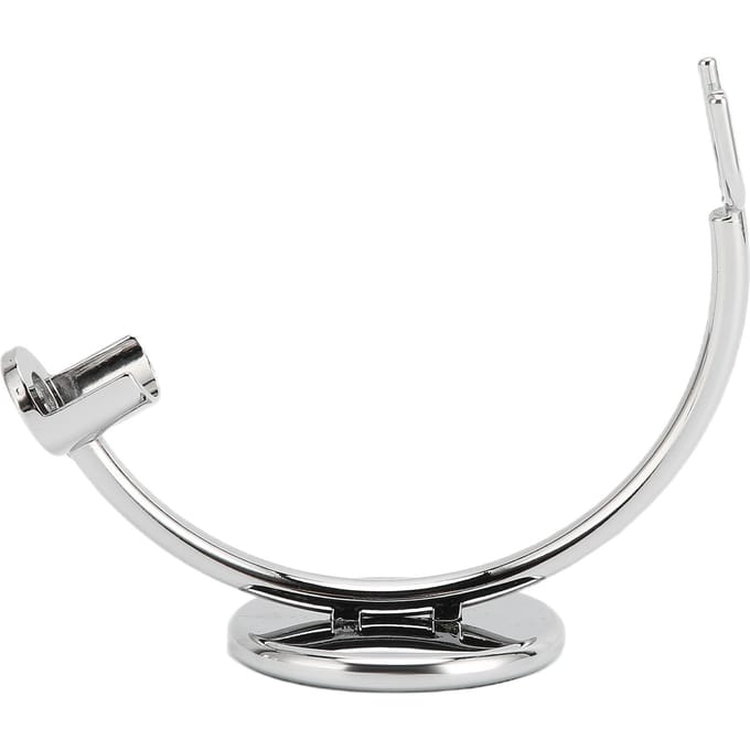Support de rasoir en acier inoxydable pour blaireau à tête unique, accessoires de sécurité white