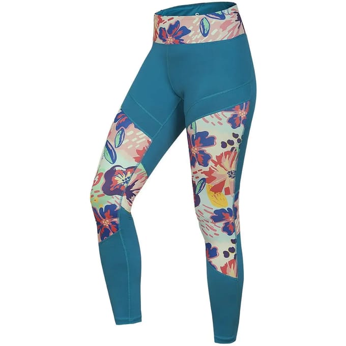 Legging vrouw Ocun Rhea blue