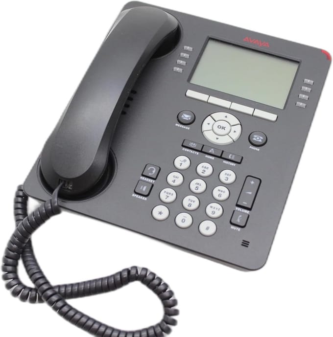 9608G IP-telefoon met monochroom display en 4 softkeys