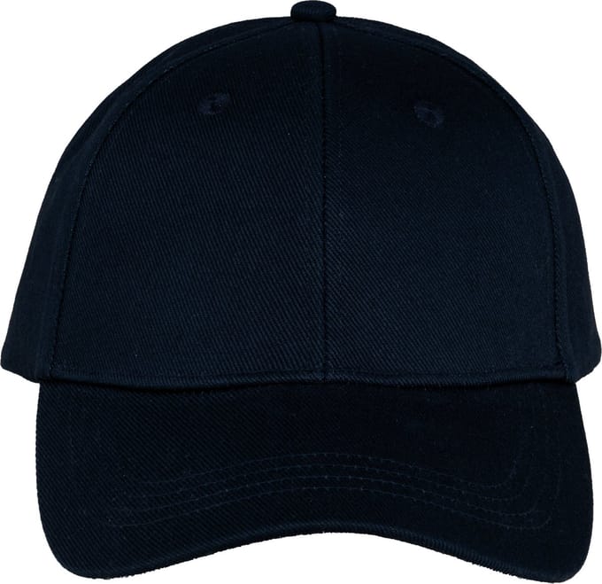 Native Spirit Ecologische unisex pet met 6 panelen NS038 - Navy Blue - One size