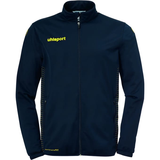Uhlsport Score Trainingsjas Kind Marine-Fluor Geel Maat 152