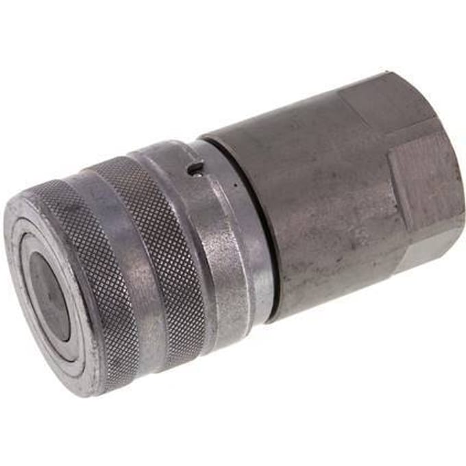 Stalen DN 19 Vlakdichtende Koppeling Snelkoppeling G 3/4 inch Binnendraad ISO 16028 D 30mm
