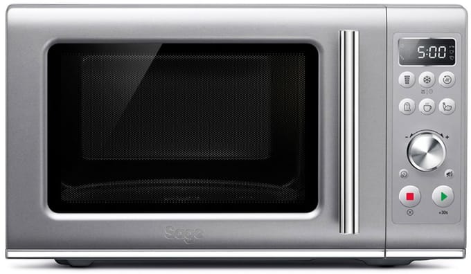 Sage The Compact Wave Silver Vrijstaande magnetron