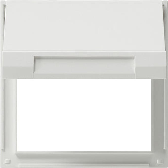 Gira Adapterraam Met Afdekking TX44 Puur Wit - 065466 - E3GX2