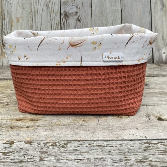 Commodemandje - Boho Bohemian - Terracotta - Wafelstof