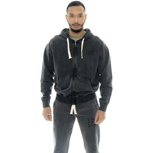 Capuchon sweaters Leone 1947 Man Hoody Full Zip Old Wash