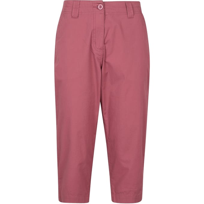 Mountain Warehouse Dames/Dames Kuststretch Capri (Roze)
