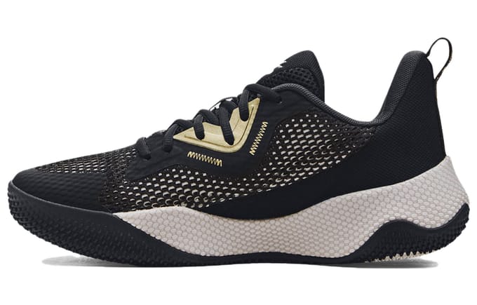 Curry Brand Curry HOVR Splash 3 'Noir Métallique Or' 44.5 gray