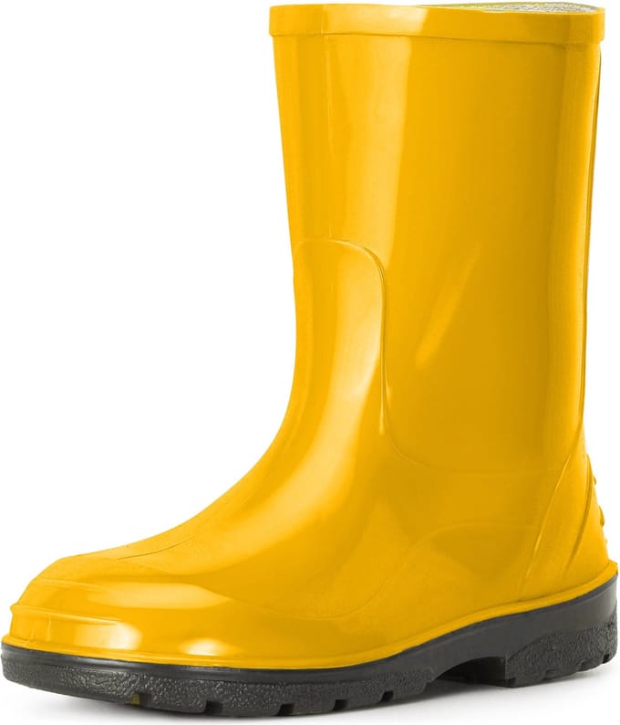 Ladeheid LA-LMG-939-Oli Dames Regenlaarzen - Rubber - Hoog - PVC - Waterdicht – Geel – 21