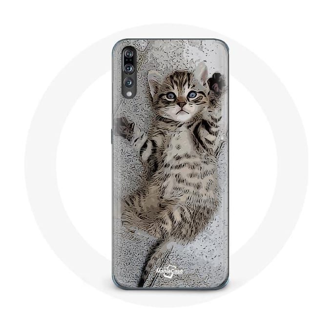 Case voor Samsung galaxy P20 pro Schattig Bengaals katje