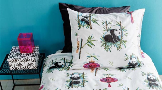 Beddinghouse Kids Panda Dream Dekbedovertrek - Ledikant - 100x135 cm - Multi