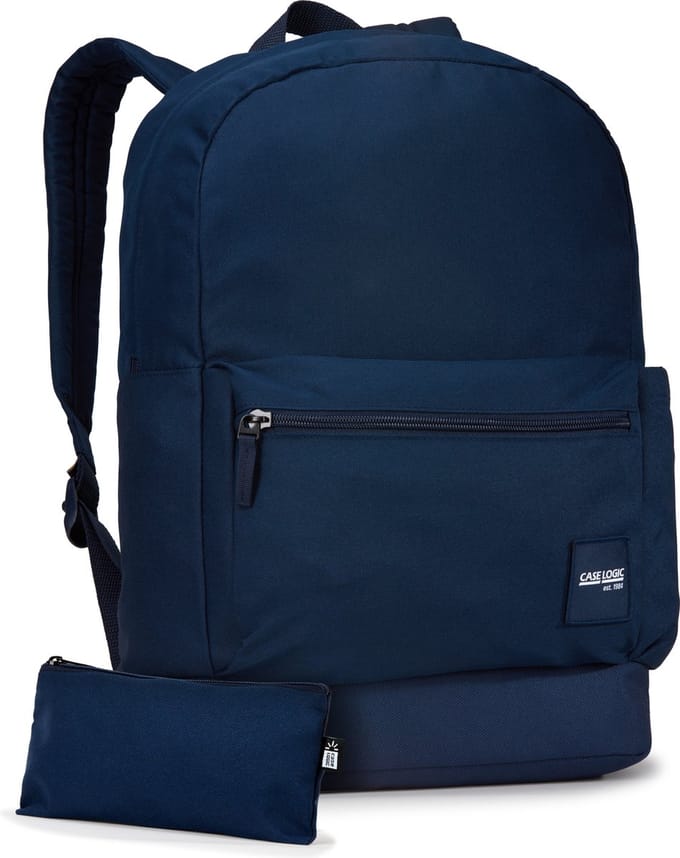 Case Logic Campus Commence - Laptop Rugzak - Recycled - 24L - Blauw