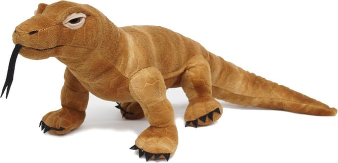 Grote Pluche Hagedis Knuffel 52 cm - Realistisch Waran Speelgoed