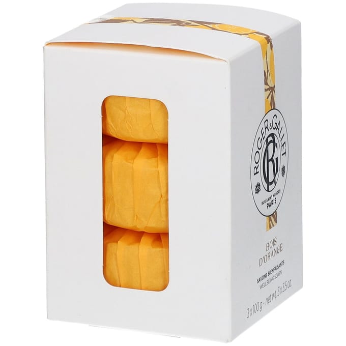 Roger & Gallet Bois d'Orange Wellbeing Soap 3x100 Zeep