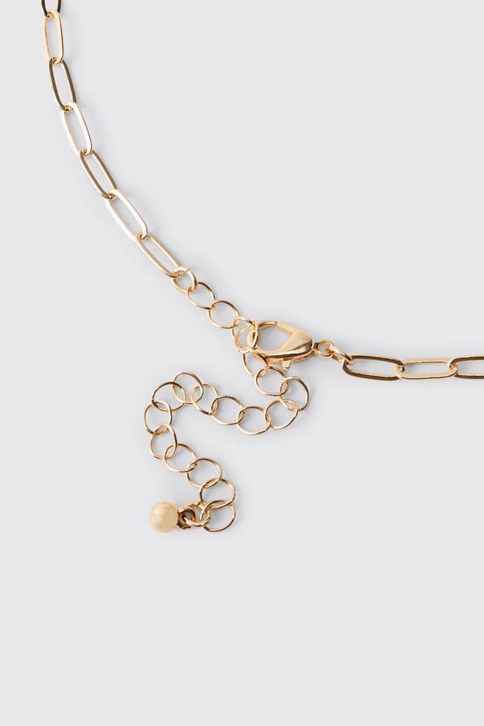 Gouden Hanger Bedel Ketting | Gold