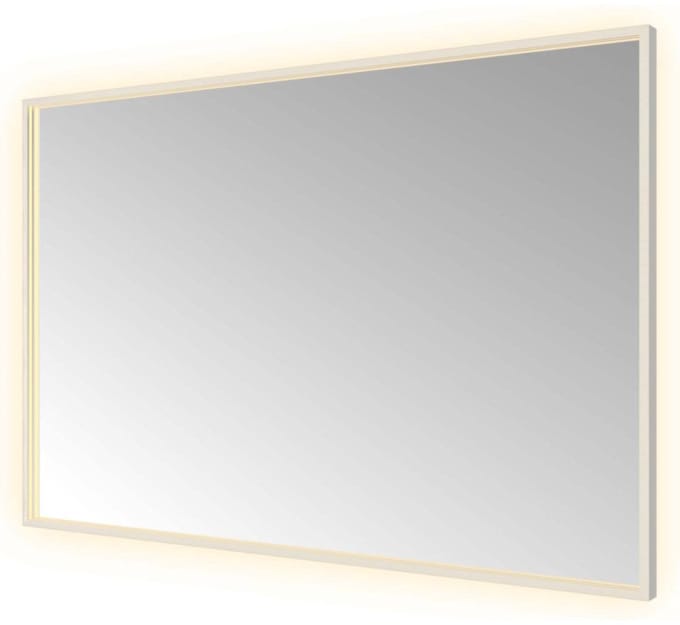 Hotbath &More Mirrors Square LED Badkamerspiegel - Rechthoek - 80 x 120 cm - RVS 316