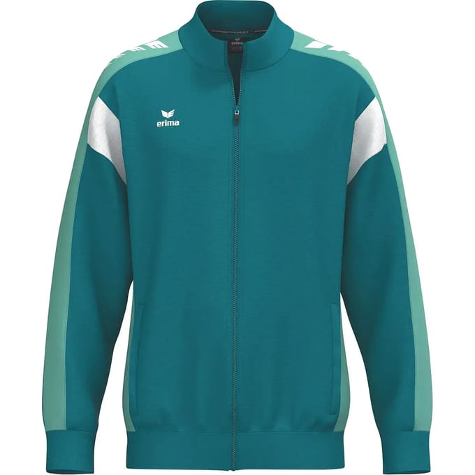 Erima Celebrate 125 Trainingsjack Heren - Tahitian Blue / Mintgroen | Maat: S