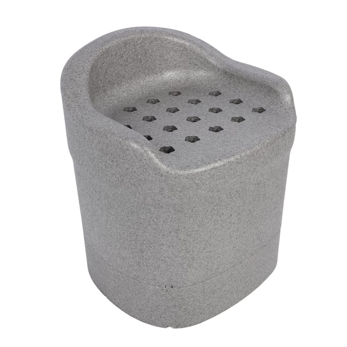 Douchekruk Zitbank Antislip EPP Multifunctionele Badzitje Stoel voor Badkamer gray