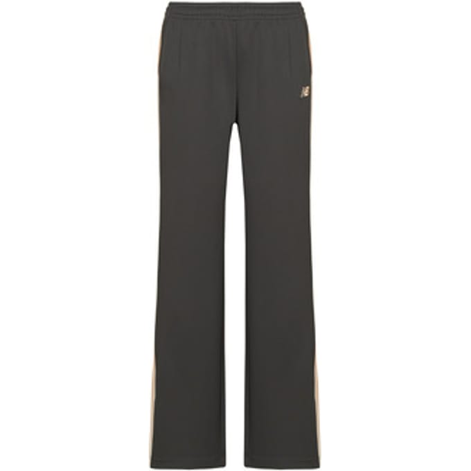 New Balance Interlock Pant Broeken Dames - Zwart - Maat L - Poly Jersey