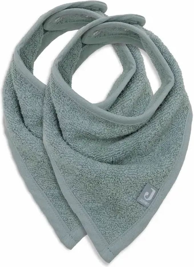 Jollein Slab Bandana Badstof Sea Green (2pack)