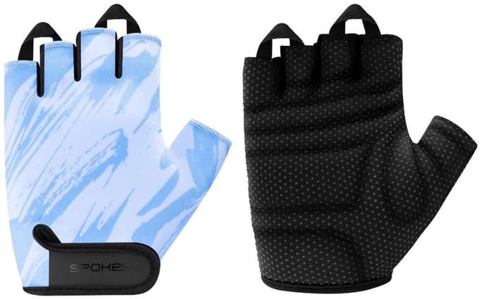 Spokey Handschoenen rowerowe Ride Zwart-Blauw -- - Maat M