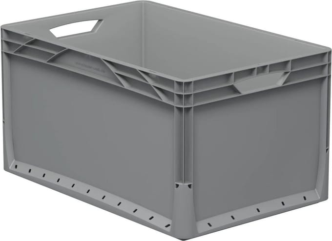 Eurobox 60x40x32cm grijs 62l