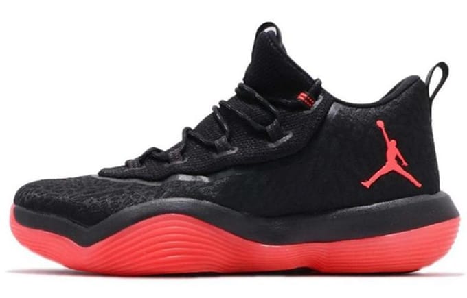 Air Jordan Super Fly Low 'Black Infrared' AJ2664-023 45 black