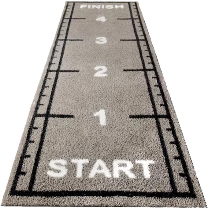 ForzaFit Sprinttrack kunstgras - Indoor/Outdoor - 5 x 1,5 meter - Grijs - 17 mm