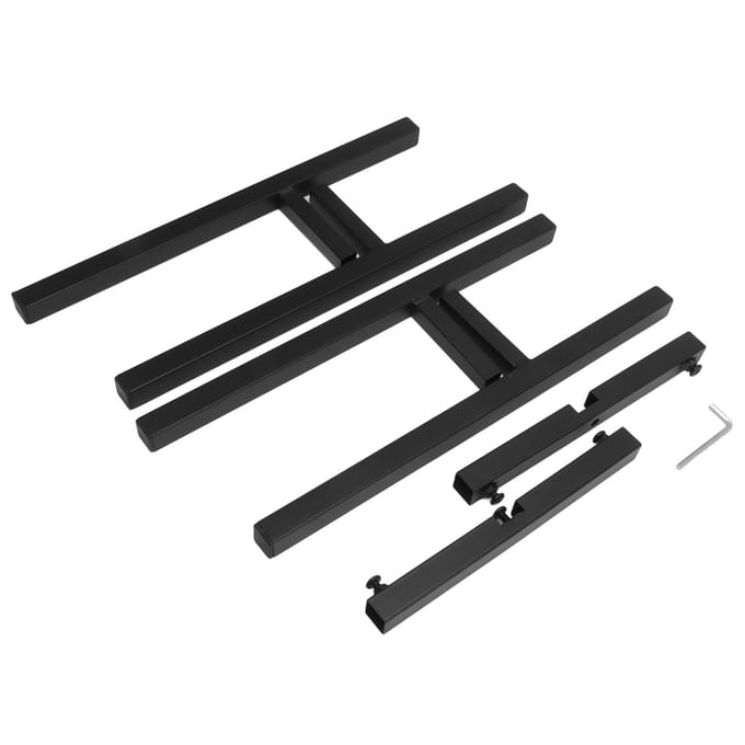 Support de Plante Réglable Fer Style Simple Moderne Support de Pot de Plante Support de Pot de Fleurs black