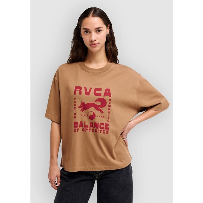 RVCA Agile T-Shirt bruin
