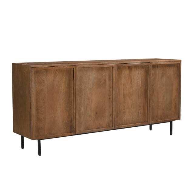 Livingfurn - Dressoir Elan - 180x75x40 cm - Mangohout