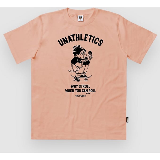 The Dudes Fat Boy Classic Standard T-Shirt roze