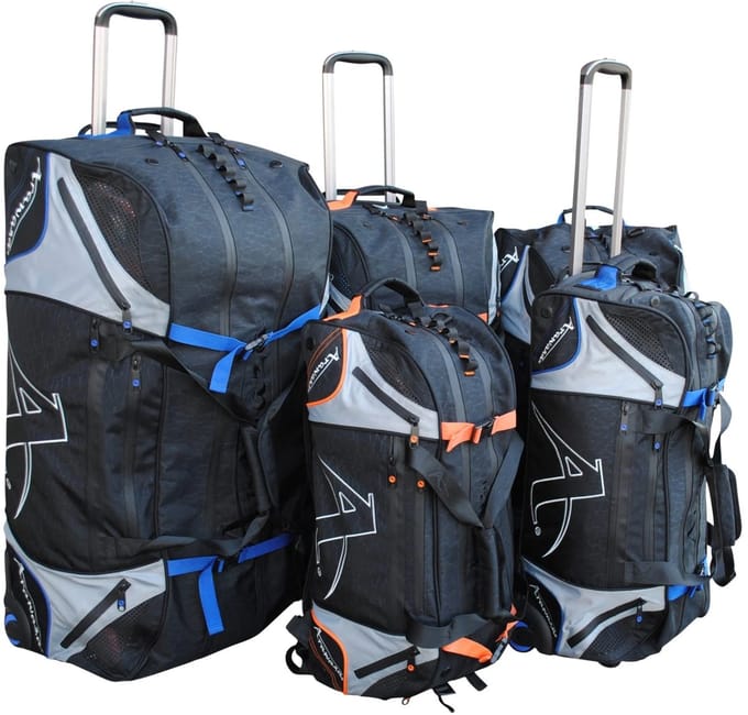 Multifunctionele sporttrolley Arawaza | Zwart / Blauw (Maat: S)