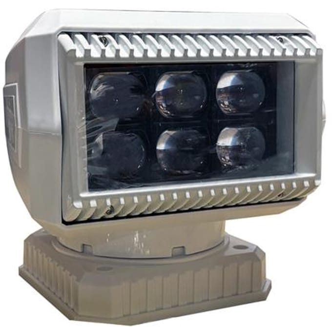 Hollex 60W LED Zoeklicht witte Behuizing met Afstandsbediening - schroefmontage