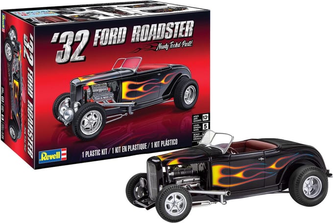 Revell Modelbouwpakket Auto - 14524 1932 Ford Roadster Car Plastic - 1:25 - Modelbouw