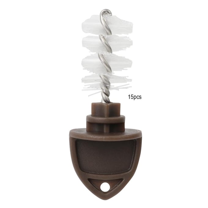15 Pièces Marron Robinet de Bière Maison Bouchon de Protection Brosse Bouchon Couvercle Accessoire de Production de Bière white