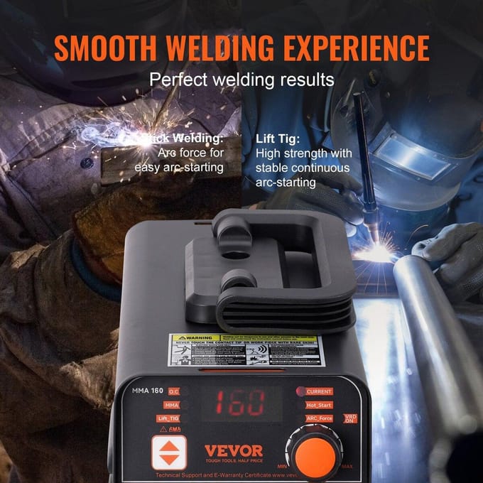 ARC Sticklasapparaat 220V 120A 2-in-1 Lift TIG Lasmachine Hot Start