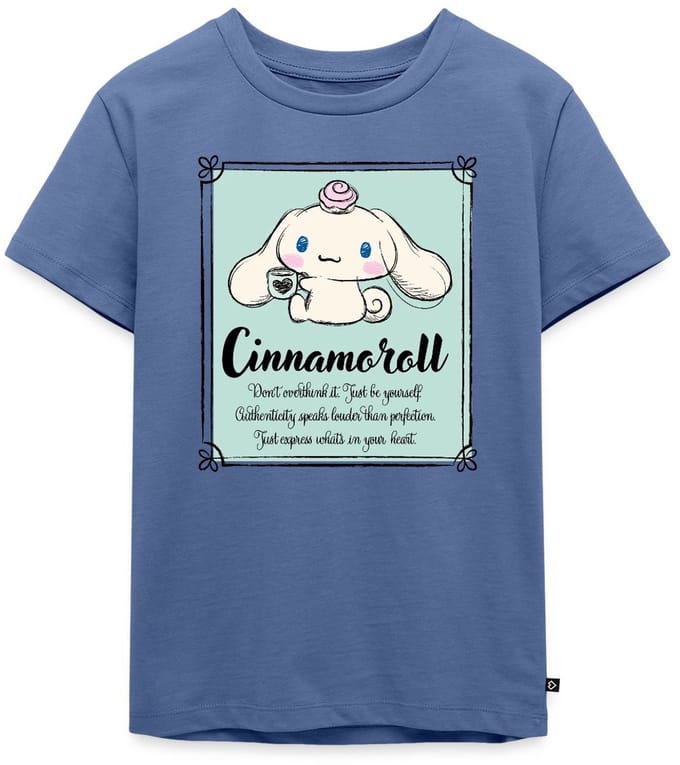 Cinnamoroll Don't Overthink It. Just Be Yourself Premium T Shirt Kinderen