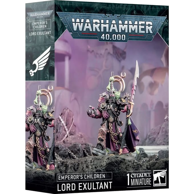Beeldje Games Workshop Warhammer 40k - SMC Emperor's Children Seigneur Exultant