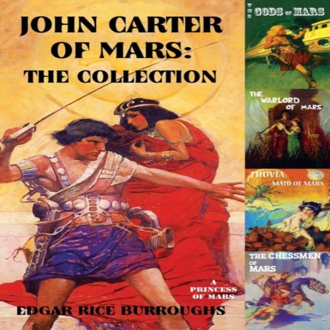 John Carter de Mars par Edgar Rice Burroughs Livre de poche 9781907960024