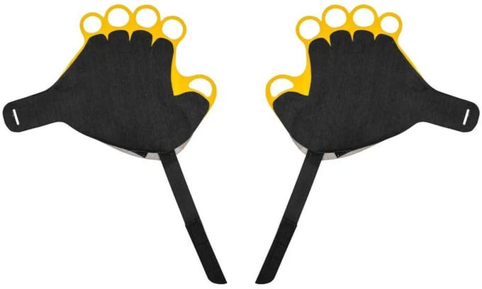 Grivel Crack Handschoenen Oranje,Zwart 4 Man
