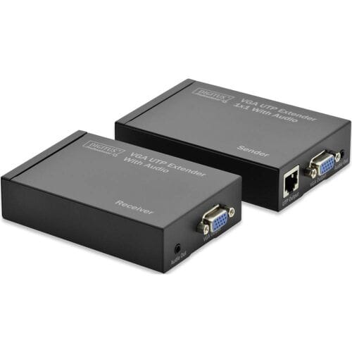 Digitus DS-53400 Extender (verlenging) VGA Via netwerkkabel RJ45 300 m
