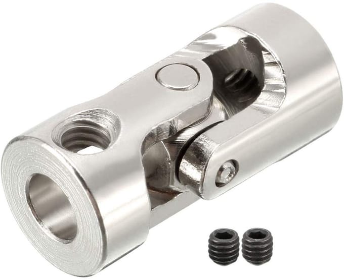 Dailygoody - Universele 6x6mm Flexibele Steeksleutel met Set Schroeven