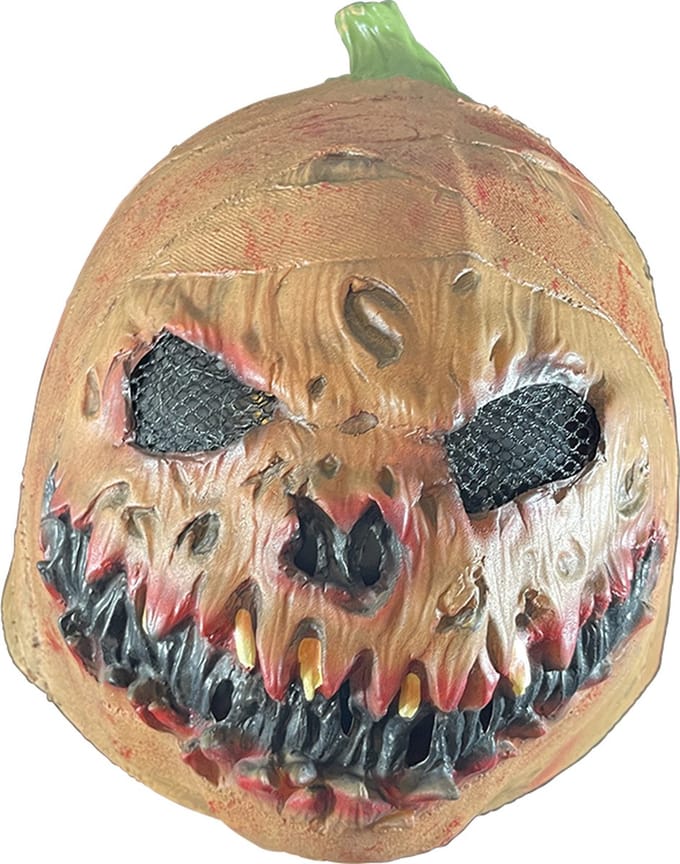 Fjesta© Halloween masker - Pompoen - Latex