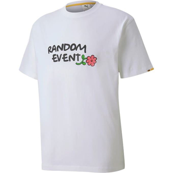 Puma x Randomevent Wit T-shirt - Heren